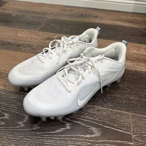 Nike Alpha Huarache 4 Keystone Baseball Cleats Men's Size 16 White Molded NWT